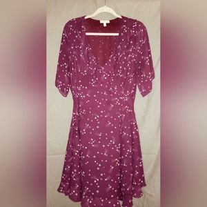 Star print dress